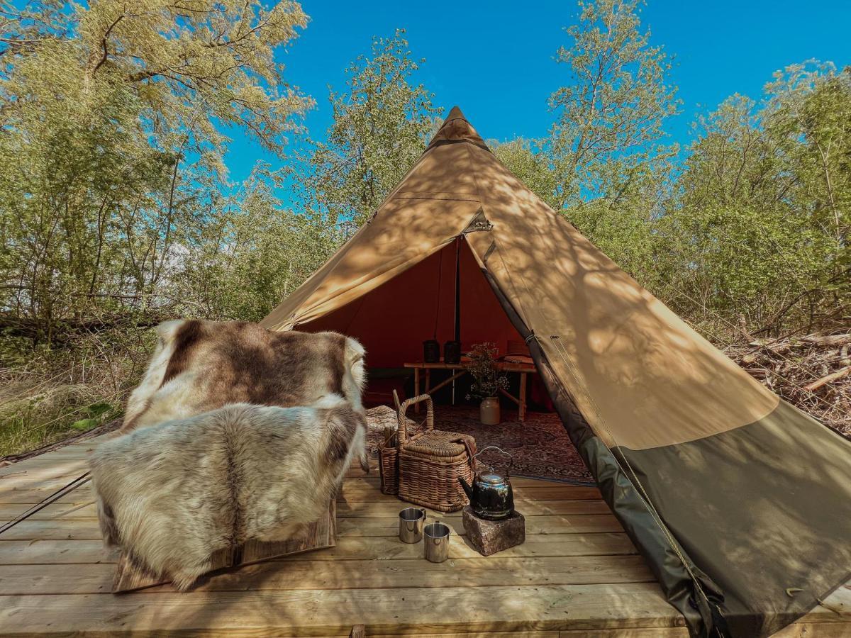 Naturlig Pa Korsgarden Glamping Nysted Ngoại thất bức ảnh