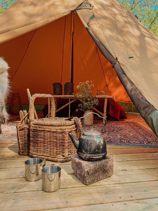 Naturlig Pa Korsgarden Glamping Nysted Ngoại thất bức ảnh