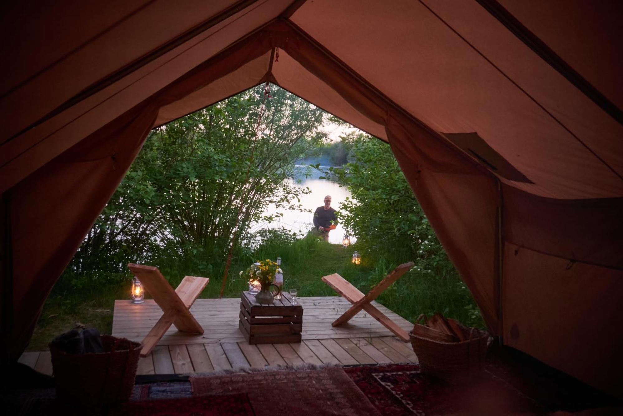 Naturlig Pa Korsgarden Glamping Nysted Ngoại thất bức ảnh